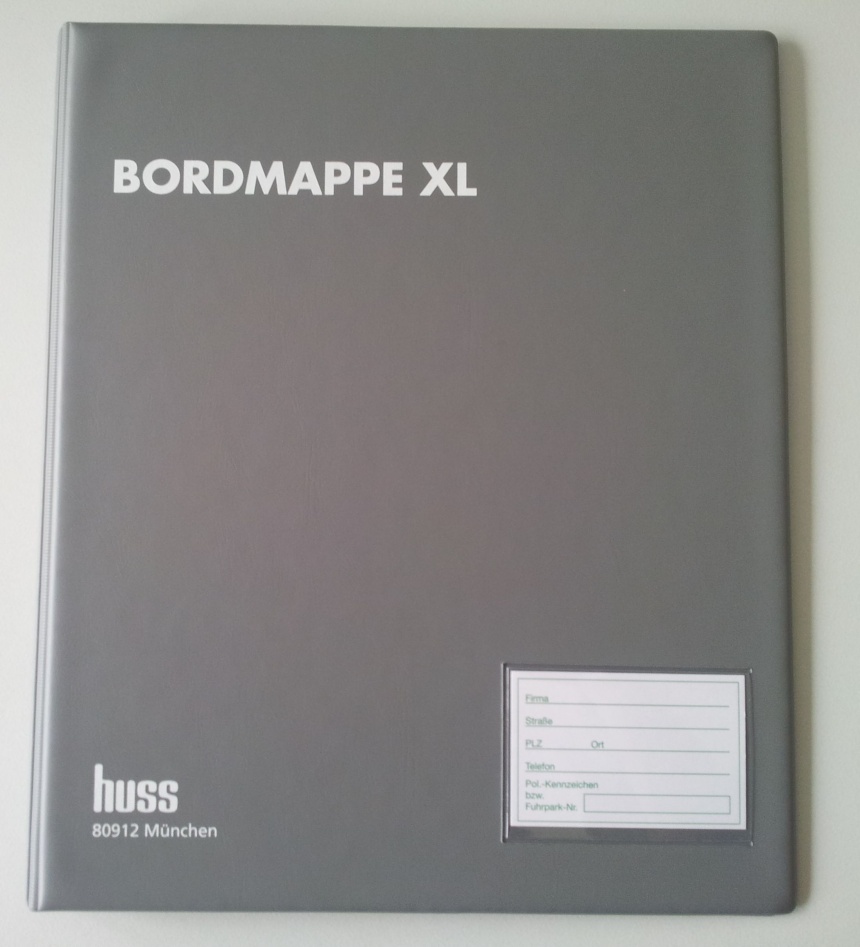 Hülle für Bordmappe XL