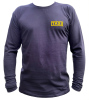 Taxi T-Shirt Langarm - schwarz